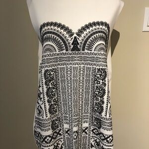 Zara Ivory Textured top Size L